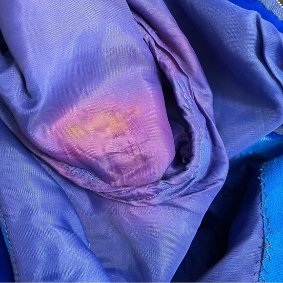 Vintage 1960s Handmade Royal Blue Velvet Dress Modern Size 0 Long Evening Gown - Picture 12 of 13